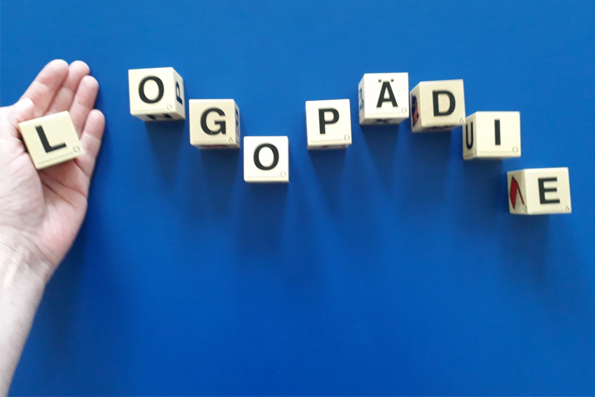 Logopädie Würfel Buchstaben