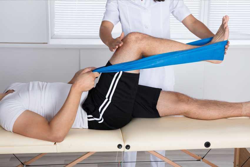 Training der Beine